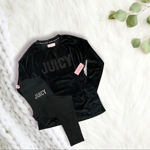 NWT Juicy Couture Mismatched Pajama Set
